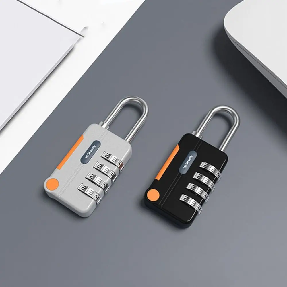 Anti-Theft Combination Lock para bagagem e mala de viagem, cadeado de liga de zinco, código seguro, 4 dígitos, cor, novo, conceito