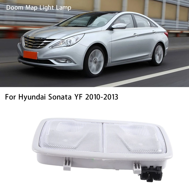 928503S000 Car Interior Doom Map Light Lamp For Hyundai Sonata YF 2010-2013 92850-3S000 Grey Replacement