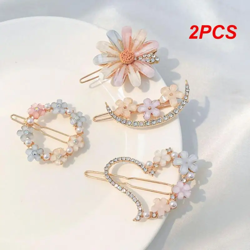 2PCS Headwear Adorable Convenient Cute In-demand Elegant Popular Unique Hair Accessories For Cute Hair Clips Hair Clips