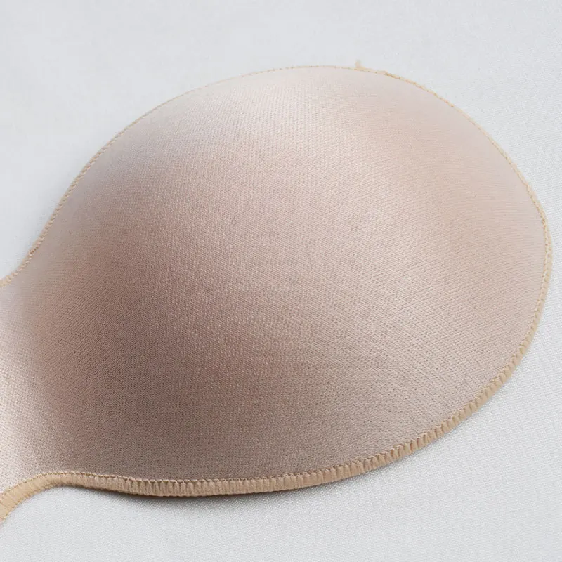 2 pezzi inserti Super spessi Push Up coppe per aumentare il seno bordi cuciti rimovibili inserti imbottiti per reggiseno per coppe sportive da donna reggiseno