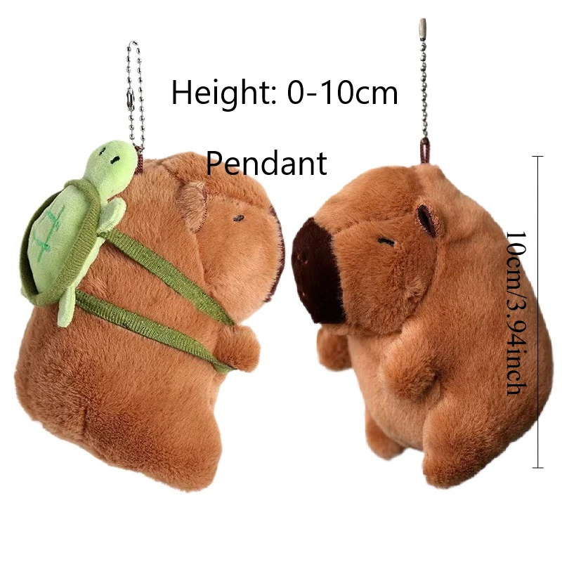 Capybara Plush Simulation Capibara Anime Fluffty Toy Kawaii Plushie Cute Doll Stuffed Animals Soft Doll Plush Gift Kid Toys