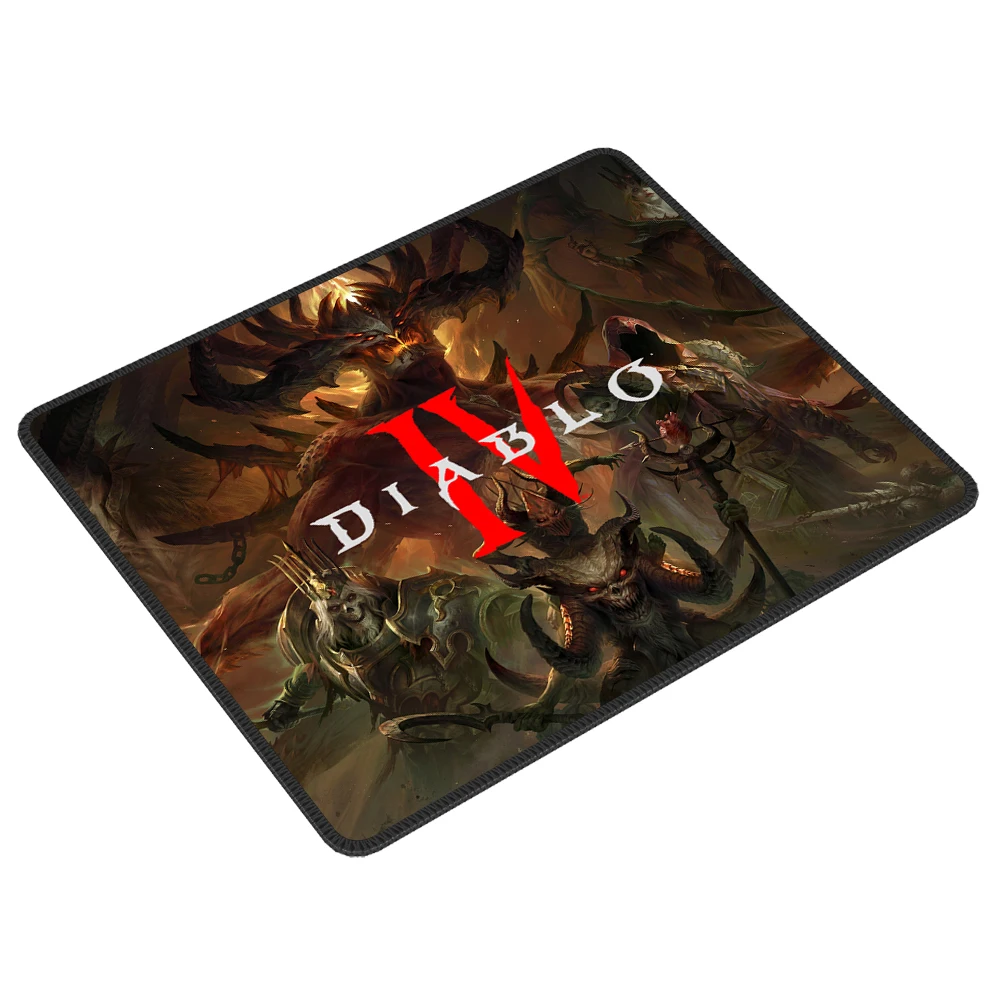 Game Diablo 4 IV Mouse Pad Lilith Inarius Necromancer Mousepad Computer Keyboard Padding Gaming Accessories Desk Mat XXL