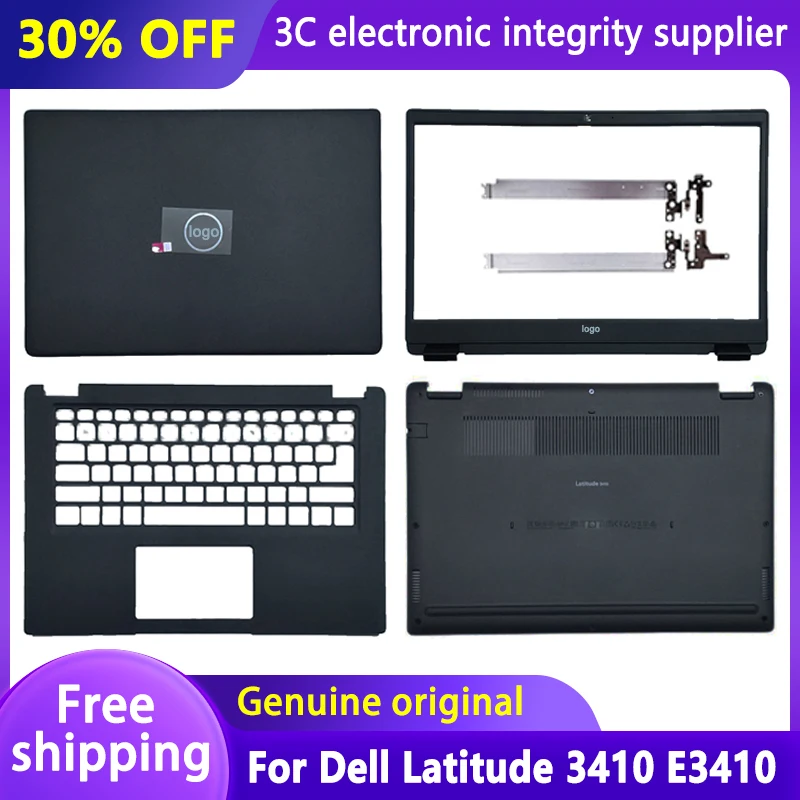 NEW for Dell Latitude 3410 E3410 Laptop LCD Back Cover Front Bezel Palmrest Upper Bottom Case Keyboard Top Housing 0GMYC0 00MC2P