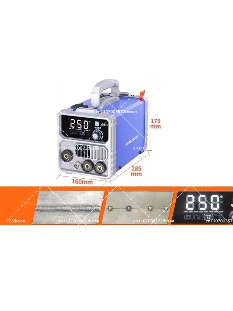 220V Dual-Use Gasless Welding Machine Household Metal Repair All-In-One Manual Welding with Carbon Dioxide Protection