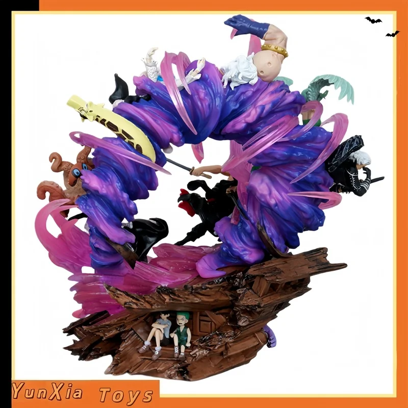 

Gk Ls Onigashima Throne Roronoa Zoro Yonko Vice Captain Yama King Anime Figure Statue Collectible Model Desktop