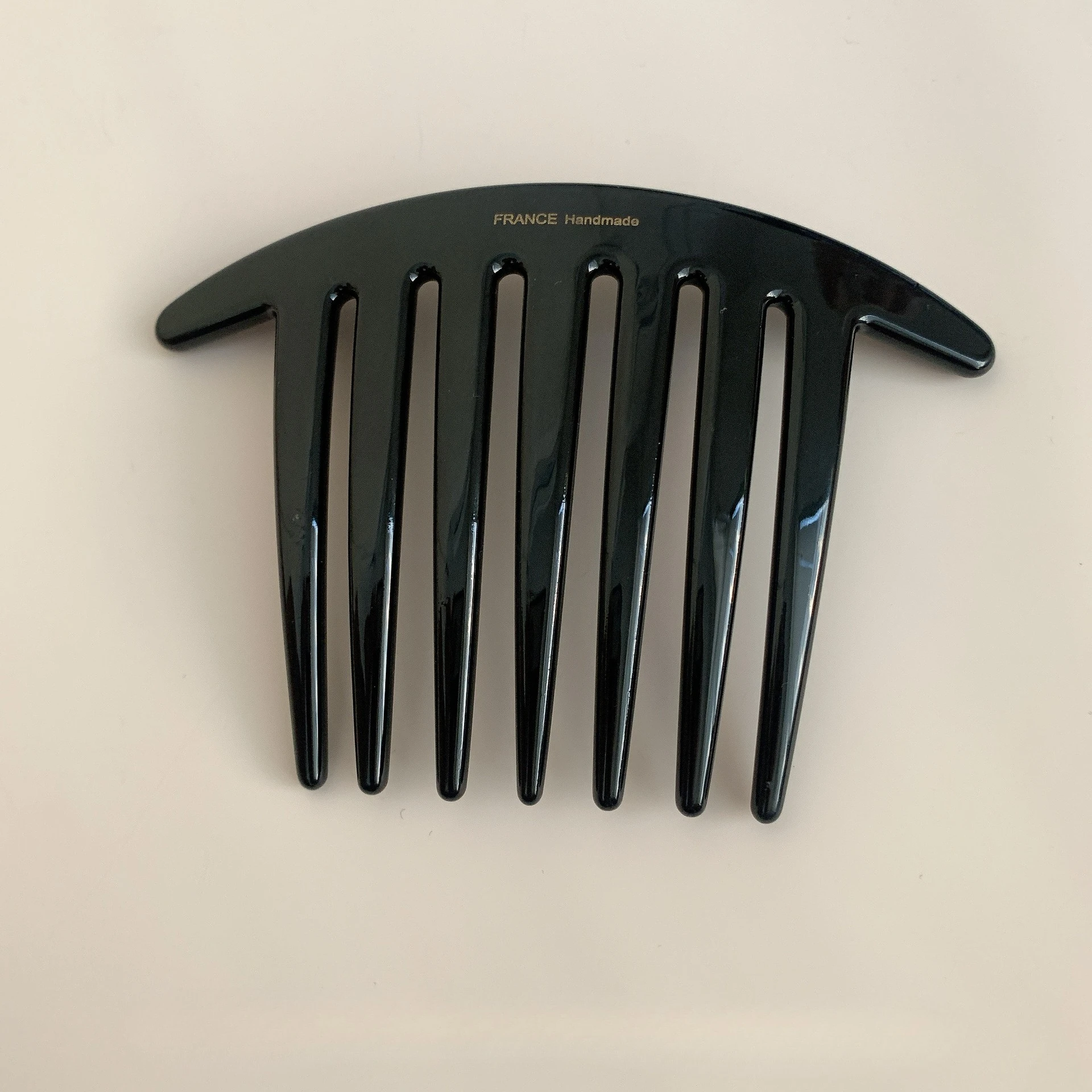 2025 New French U-shaped Hairpin with Meatball Head Comb Modern Simple Seven Toothed Hairpin Versatile Comb view 5