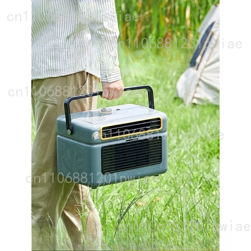 

For Outdoor Camping Tent Mini Small Air Conditioner Car Mobile Fan Portable Integrated Without External Machine