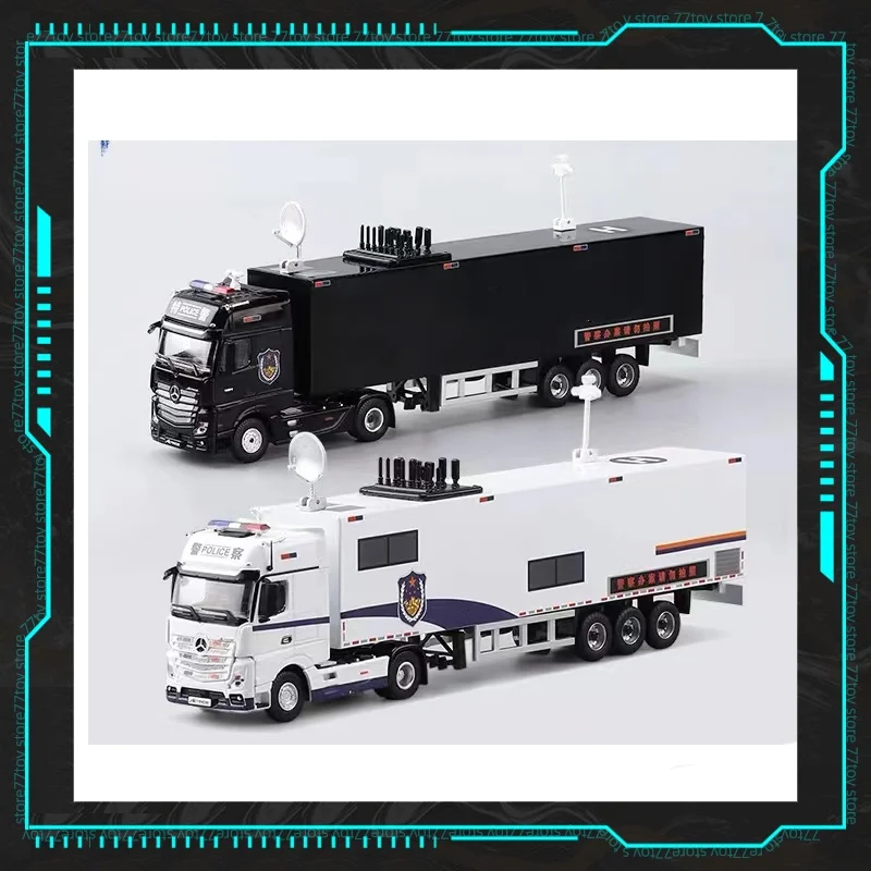 1: 64 Command Vehicle Small Chinese Emergency Safety And Fire Special Police Static Model Collection Gift Limited Edition