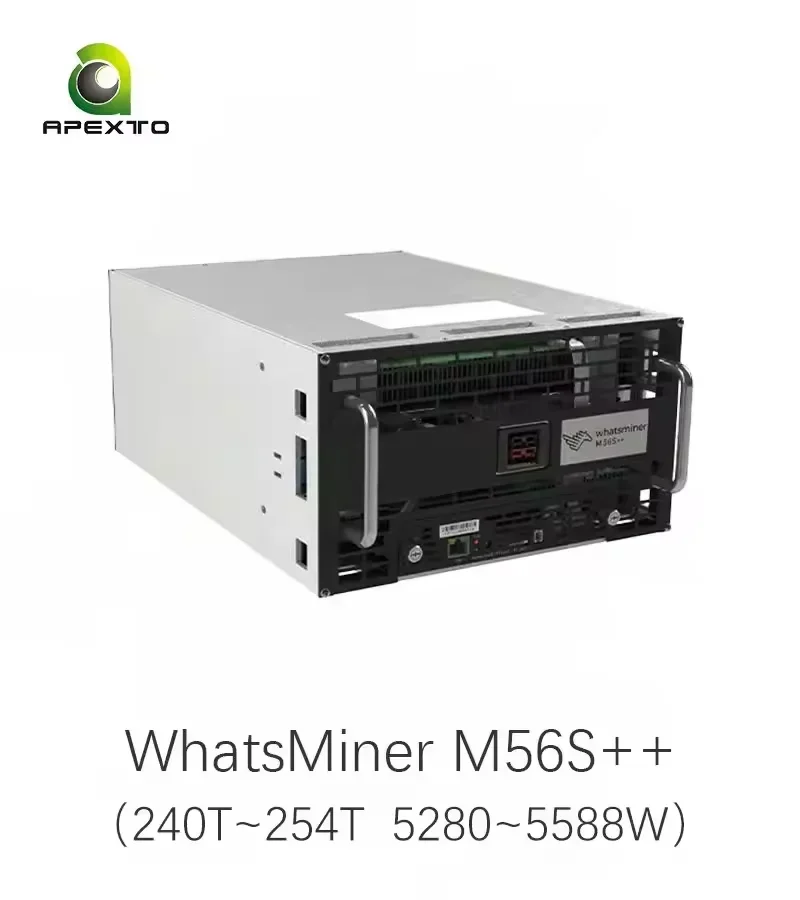 

BUY 2 GET 1 FREE: MicroBT Whatsminer M56S++ 248T – 258T 5280W BTC BCH Mining Immersion Cooling Miner
