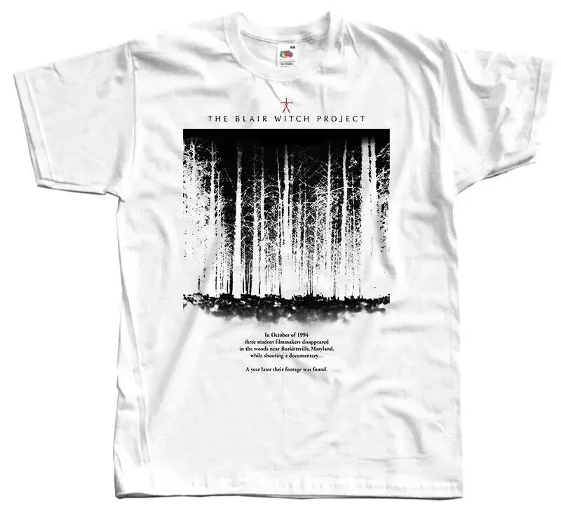 

The Blair Witch Project T SHIRT TEE white horror film v3 all sizes S to 5XL