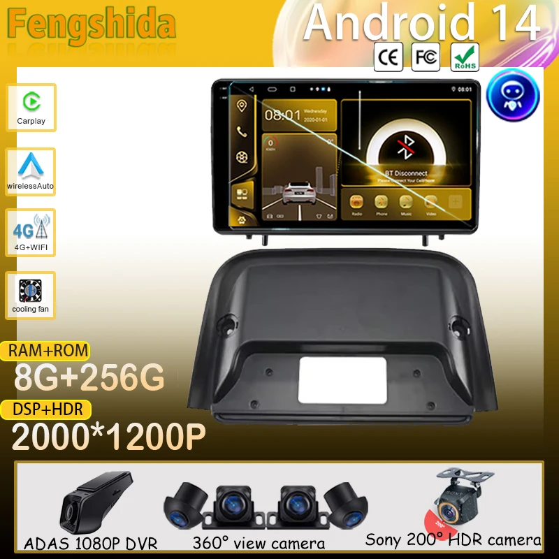 

Car Radio Android For Hyundai Casper 2021 + Carplay Navigation Auto Video Multimedia Player Screen No 2din DVD Bluetooth Stereo