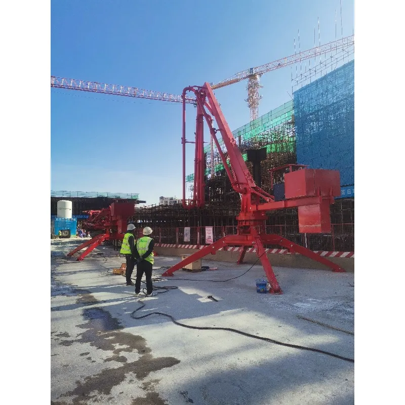 Customized Hydraulic Concrete Distributor Spider Placing Boom Concrete Machinery Concrete Placer