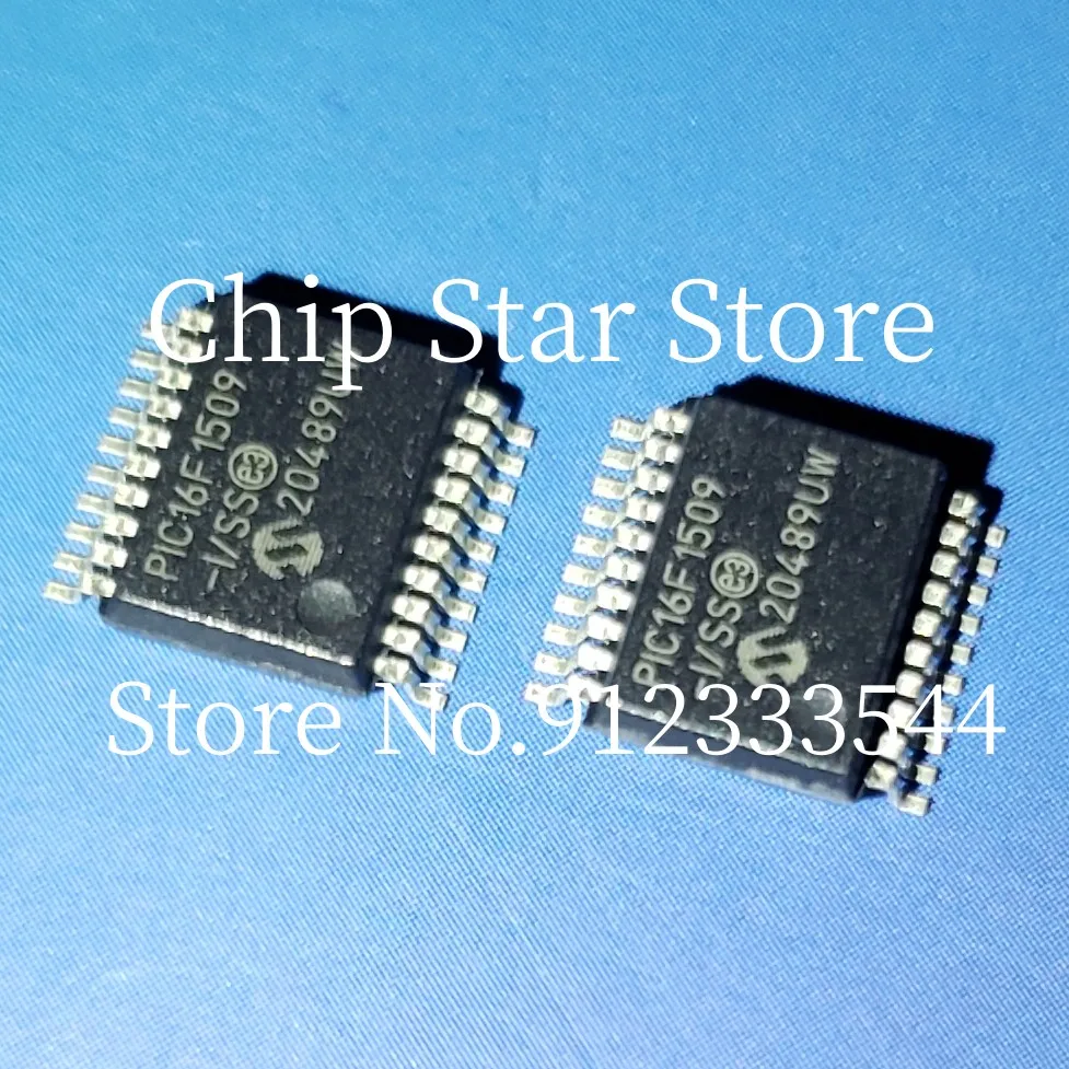 

2-100pcs PIC16F1509-I/SS PIC16F1509 8Bit Microcontrollers - MCU SSOP20 100%New And Original