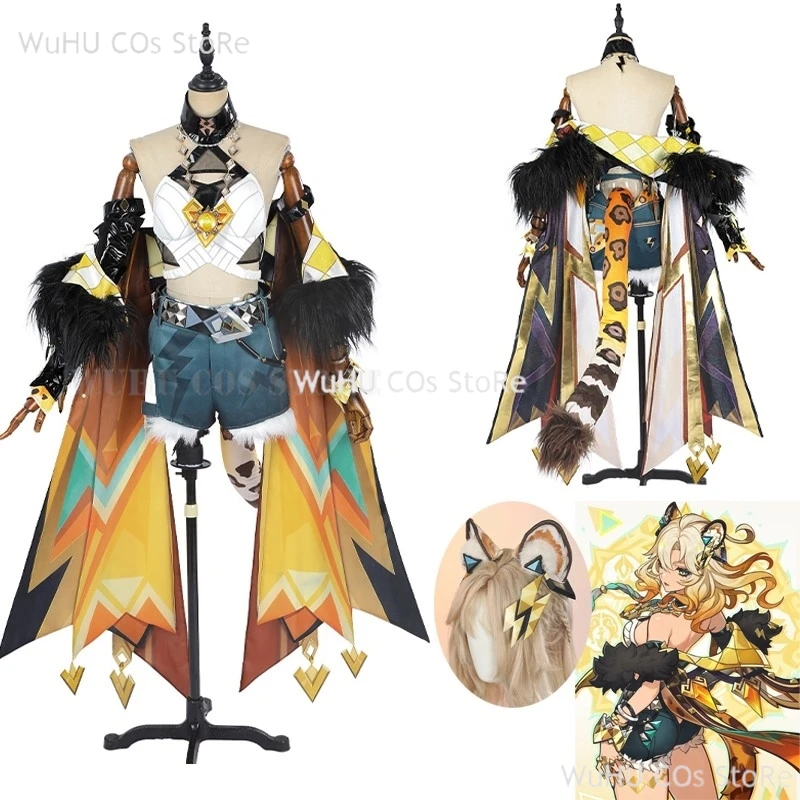 

Genshin Impact Xilonen Cosplay Costume Cos Game Anime Party Uniform Women Hallowen Play Role Clothes Clothing New Full Set