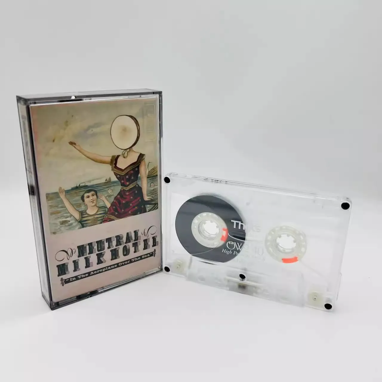 

Поп-нейтральный молочный отель Джефф Мангум Музыкальная лента в самолете над морем Альбом Голландия 1945 года Кассеты Косплей Soundtracks Box