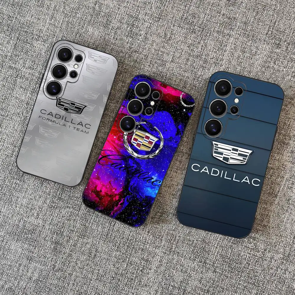 C-CadillacS Car Phone Case For Samsung S 24 fe 25 Ultra plus 20 lite 21 30 22 23 24 22 Ultra 5G Fundas