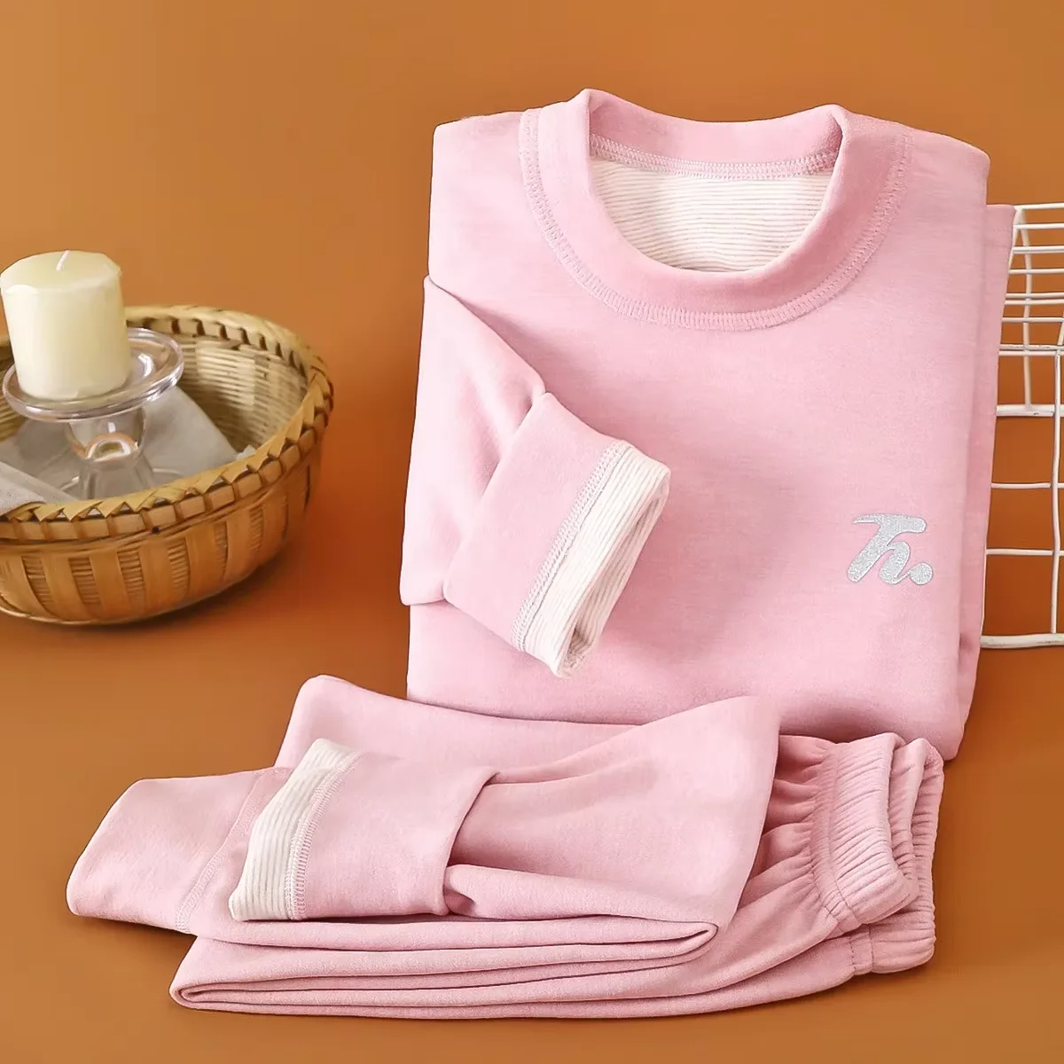 Children Thermal Underwear Set Wool Silk Seamless Long Johns Top Pants Warm Winter Base Layer Sleepwear for Boys Girls 2-16 Year