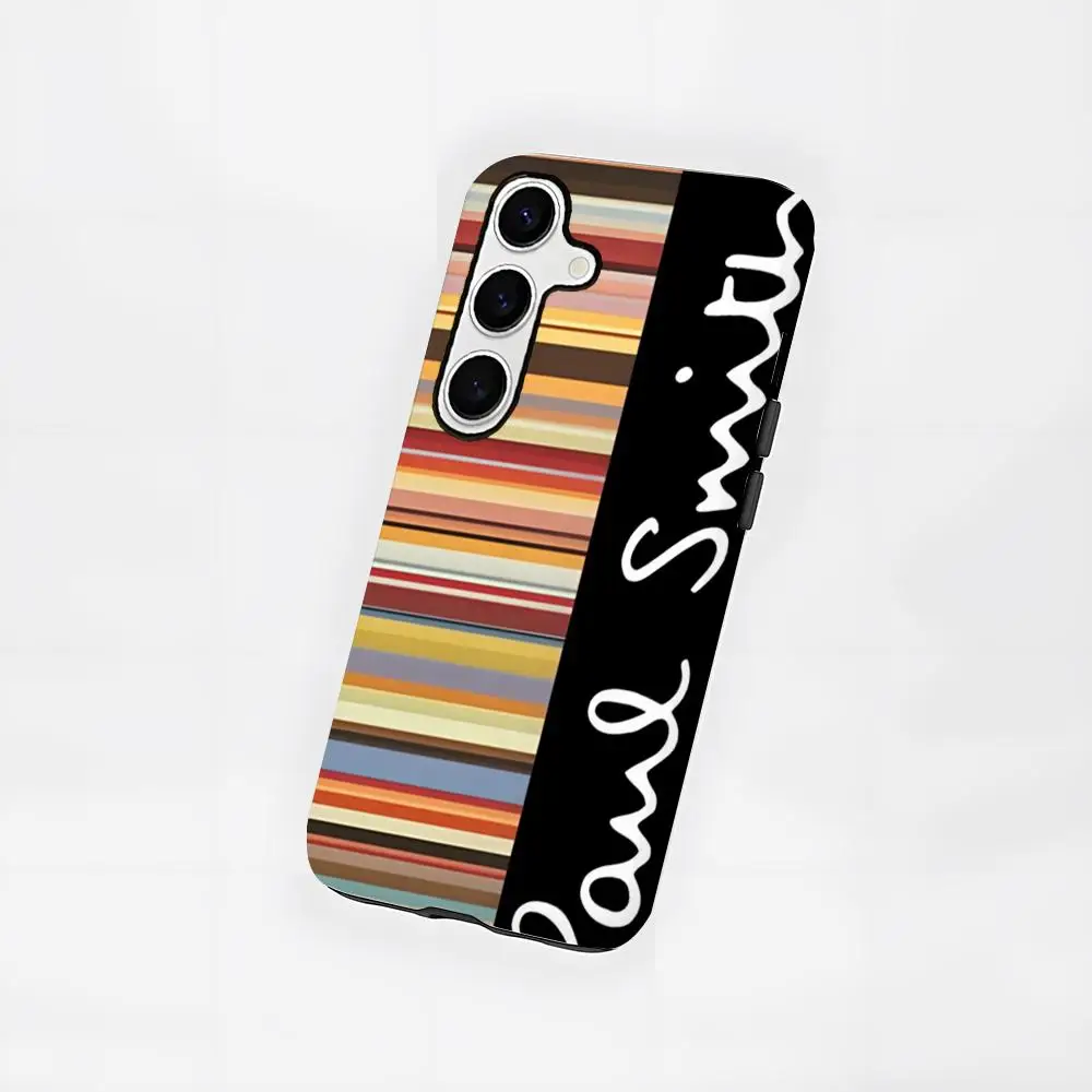 

Бренд Smith F-fashion Paul, новый чехол для телефона Samsung S25 24 FE 23 22 21 Ultra Plus A 56 36 26 16, глянцевая пленка, жесткий ПК, чехол