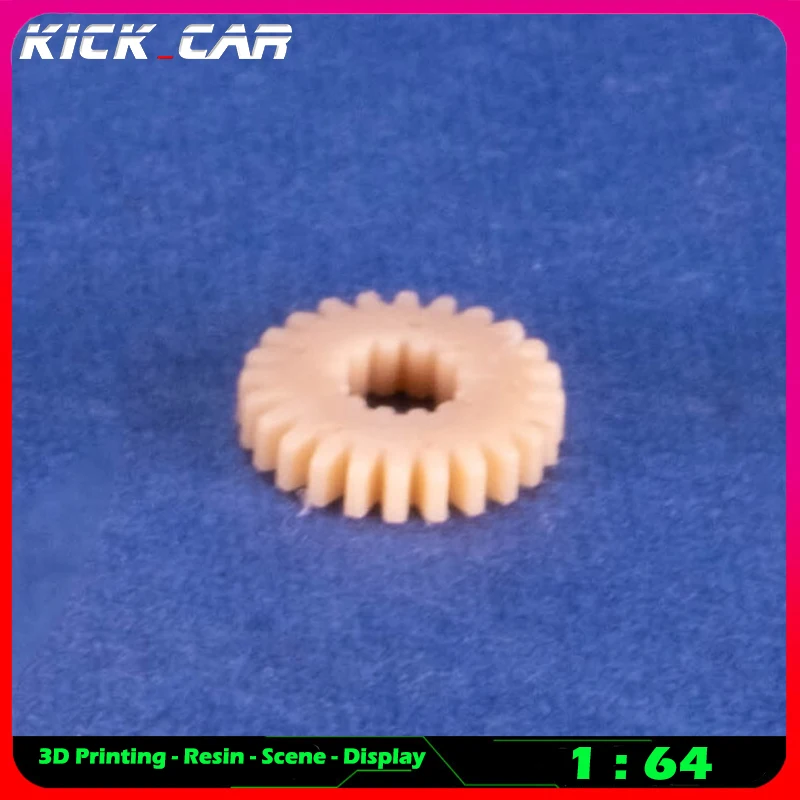 Kickcar 1/64 Gear Wheel Model Car Diorama Uncolored Resin Garage Scene Repair Tools Decoration Simulation Scene Toy