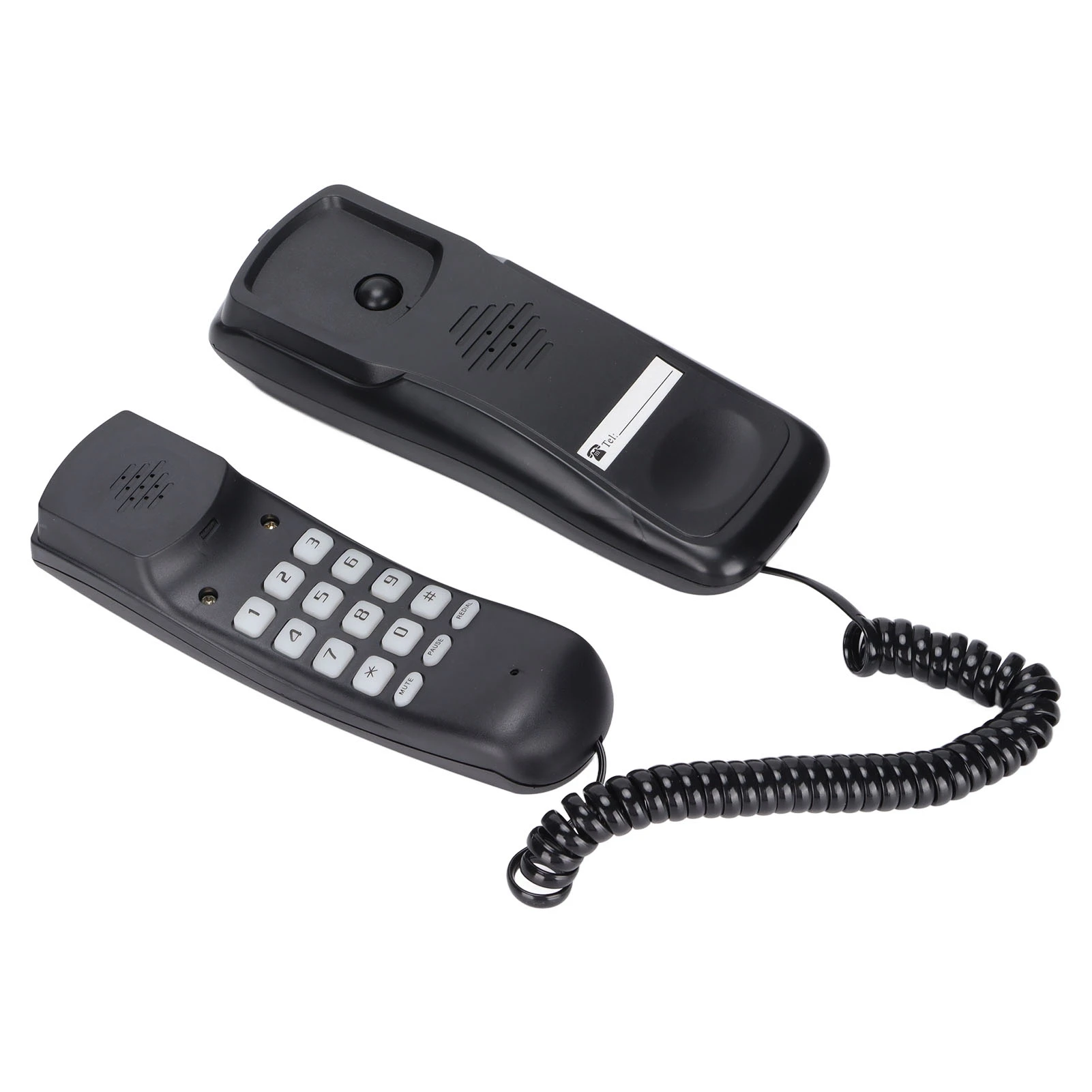 Premium Home Hotel Office Telephone Multifunction Corded Wall Phone Mountable Telephone for Office Home Hotel Bathroom Daily Use