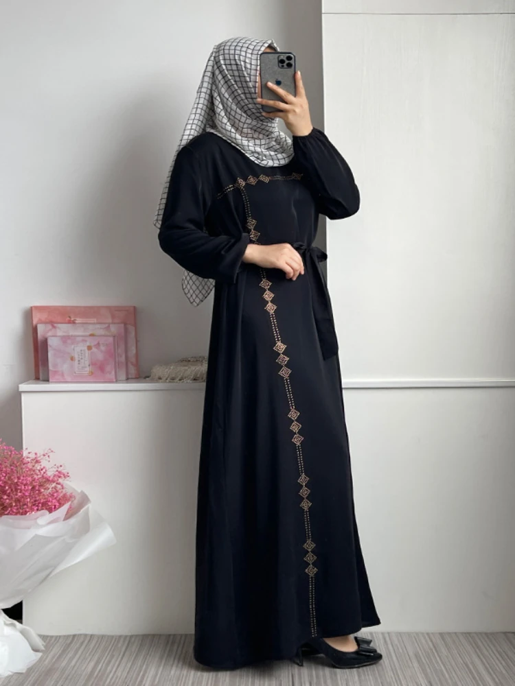 Autumn Morocco Dress Muslim Women Abaya India Abayas Ramadan Dubai Turkey Islam Party Kaftan Robe Longue Vestidos Largos 2022