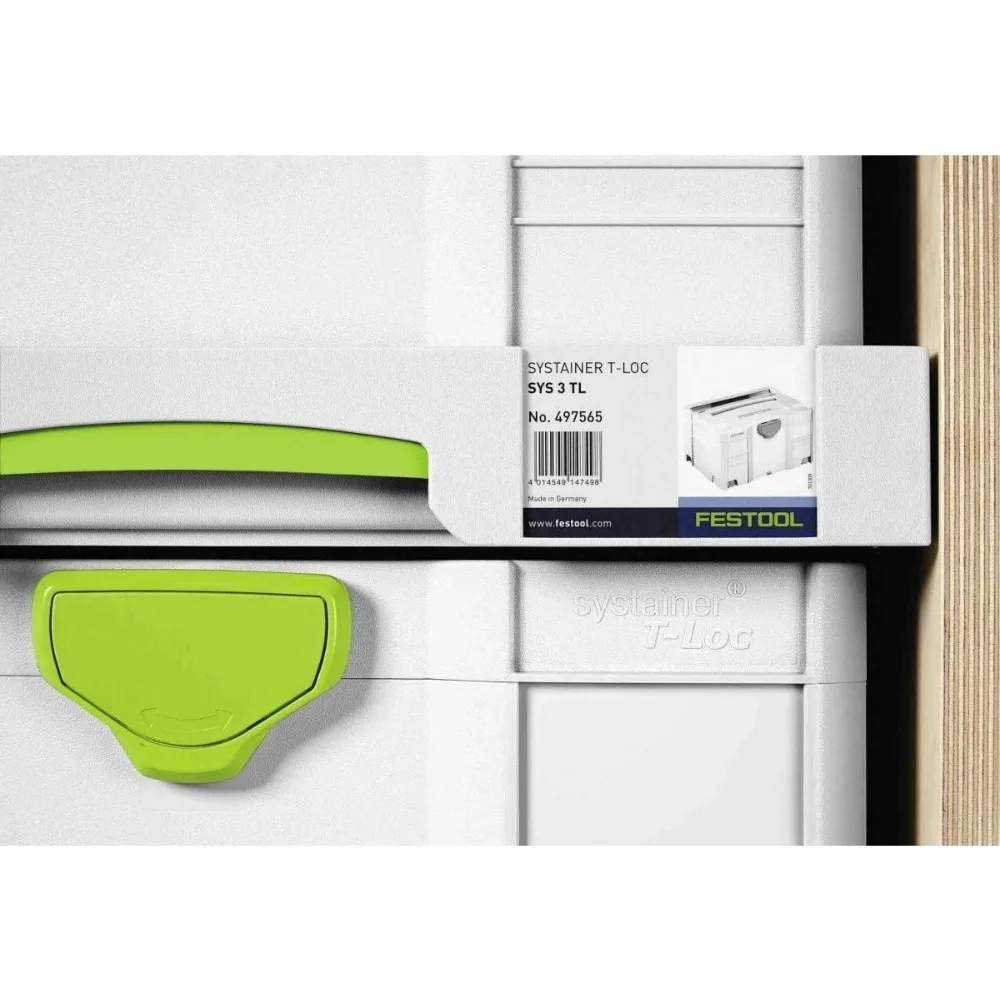 5-Drawer Systainer Organizer Set - High-Capacity Storage System for Tools and Accessories