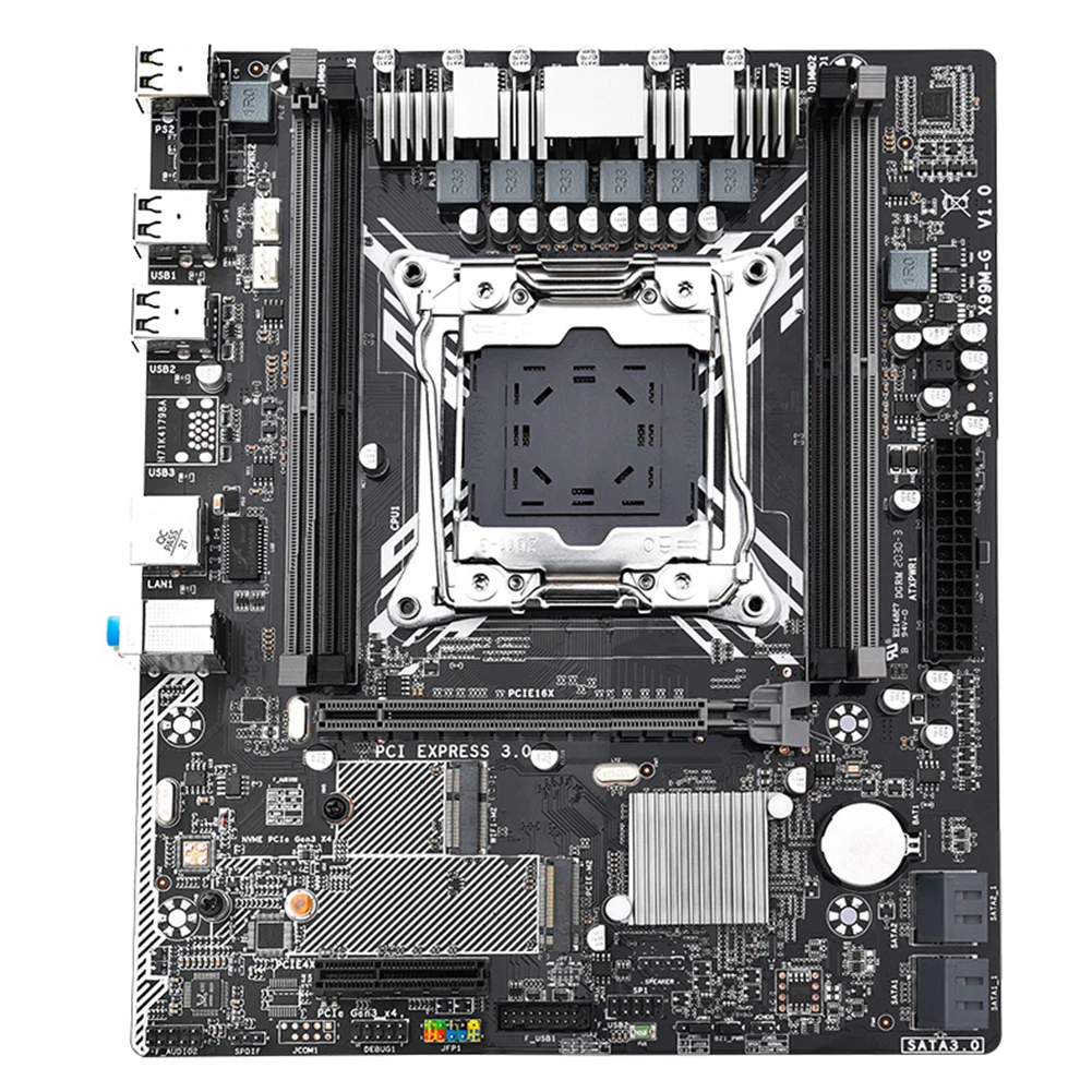 

X99M-G Computer MainBoard LGA 2011-3 Desktop PC MainBoard 4 DDR4 Memory 128GB 5.1 Channel Support LGA2011-3 V3/V4 PCI-E 16X/4X