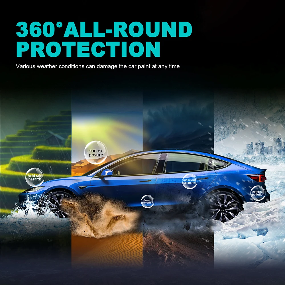 Matte TPU PPF for Tesla Model Y 4