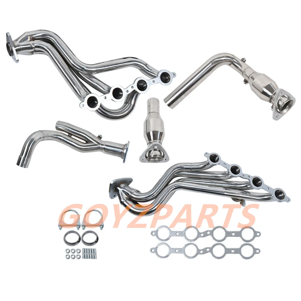 Car Modification Exhaust Pipe Suitable For 1999-2005 Chevrolet Silverado 1500 GMC Sierra Manifold