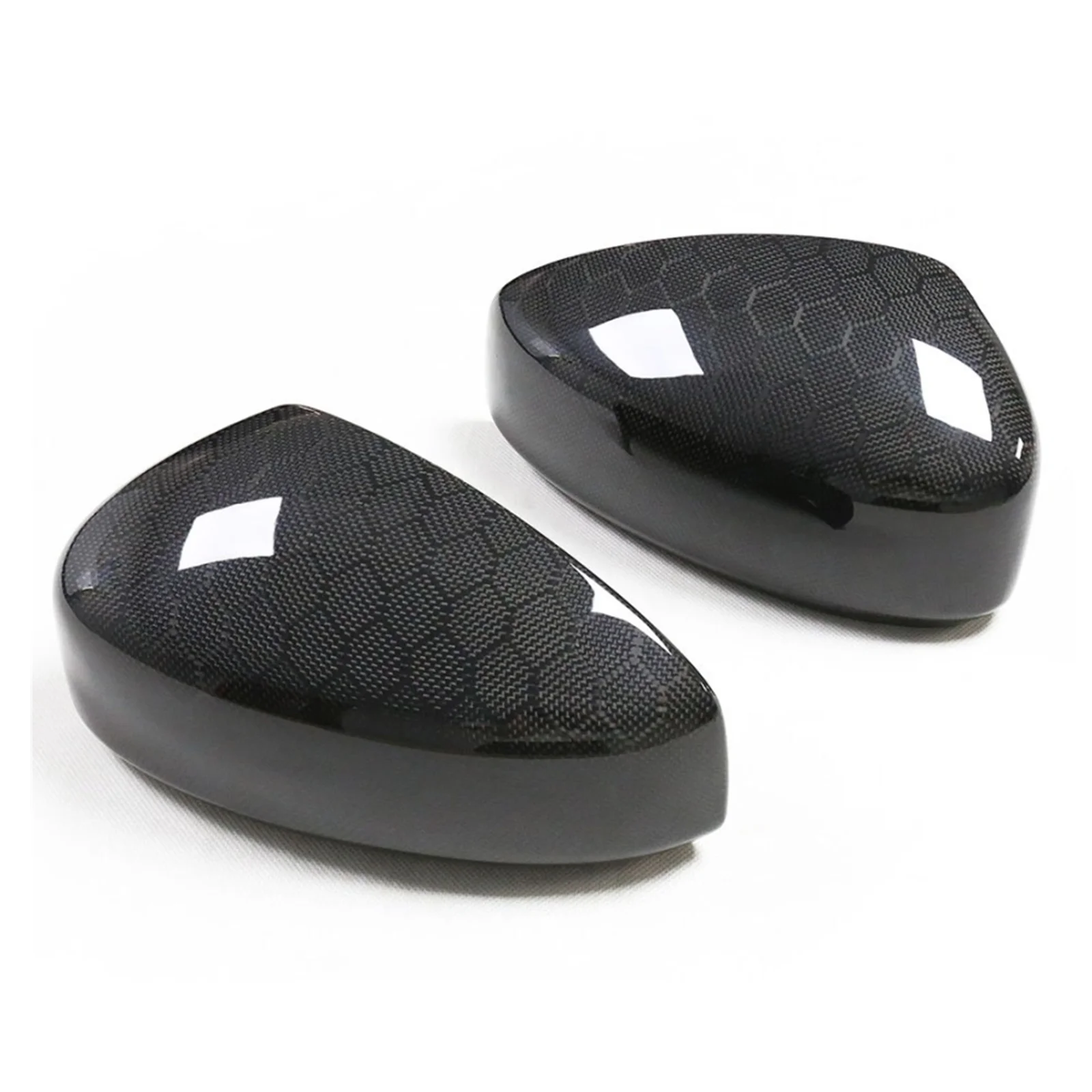 Carbon Fiber Car Mirror Cover Add On Exterior Rear View Cap Reverse Case Auto Kit For Infiniti G35 2003-2007