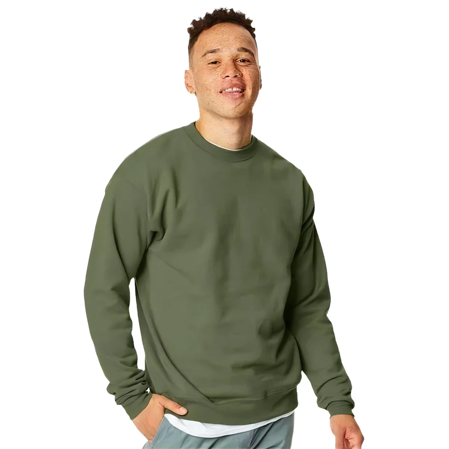 

Jumeast Men Women Green Sweatshirt Oversized Streetwear Harajuku Fashion Full Sleeve T Shirt Spring Autumn Pullover Tops Tees