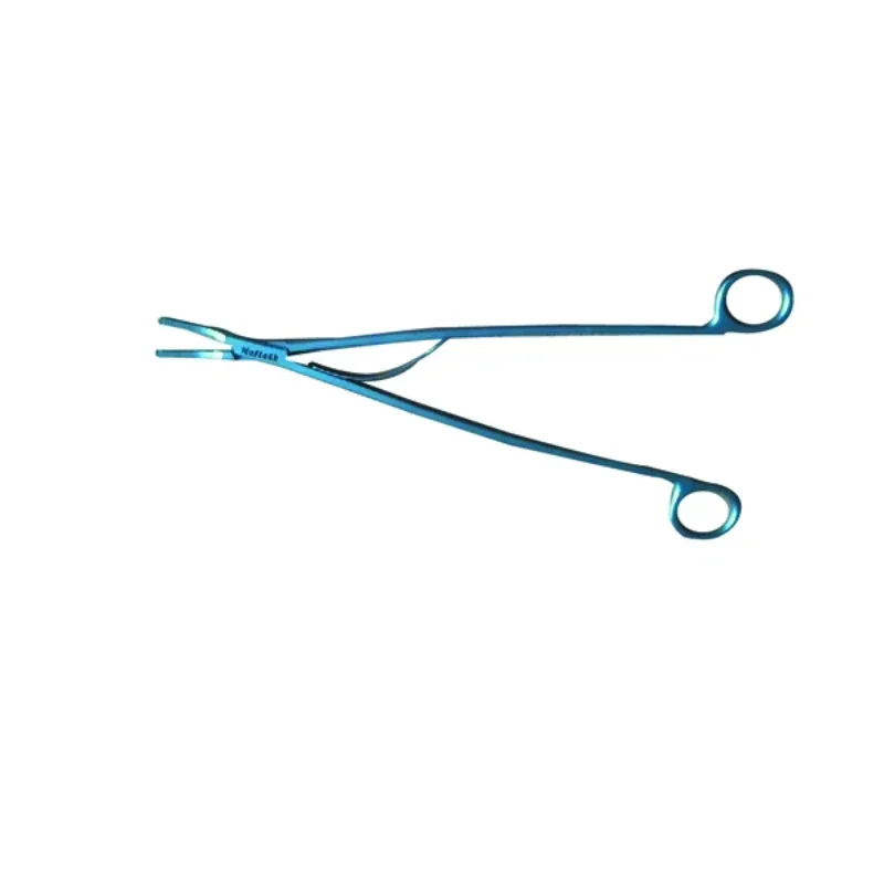 For L size 9 or 30 degree Wire-electrode cutting Curved open surgery hemoclip hemolok applier/Haemostatic hem clip applicator