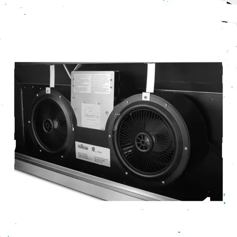 Kitchen smart range hood, discharge range hood