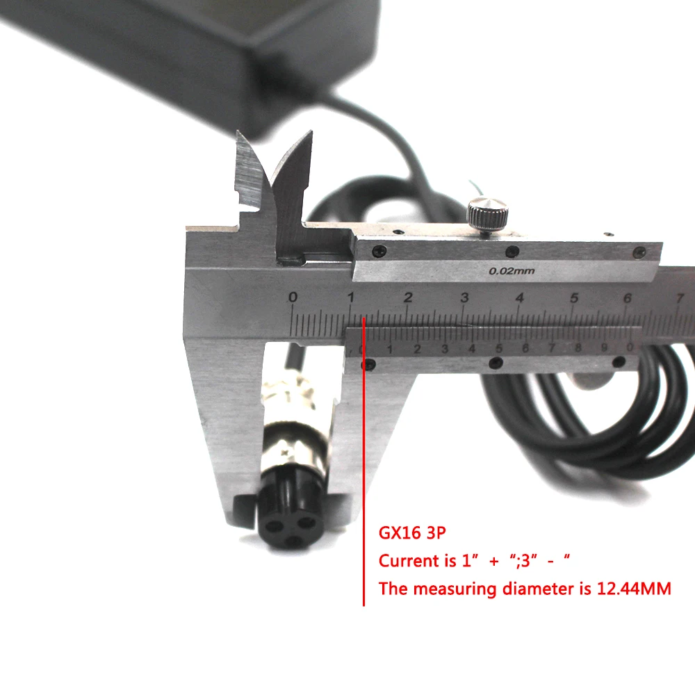 14.6V 16.8V 25.2V 29.2V 29.4V 43.8V 54.6V 54.75V 58.4V 58.8V 71.4V 84V 2A Li-ion Battery Charger GX16 3P