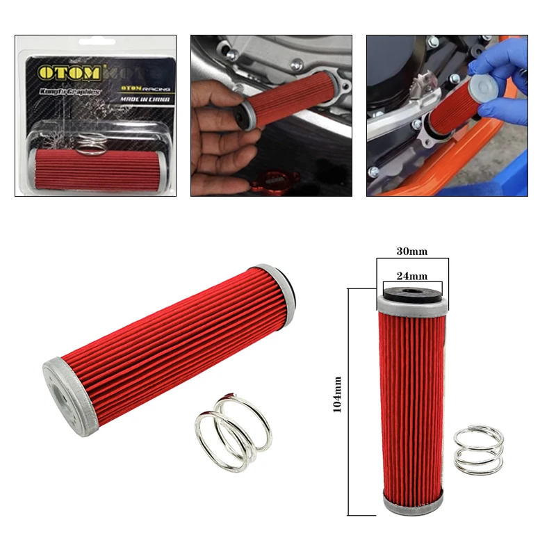 For ZONGSHEN NC250 NC450 Engine KAYO RX3 Motoland BSE AVANTIS BRZ FXMOTO X3 Motorcycle Oil Filter Fuel Filters