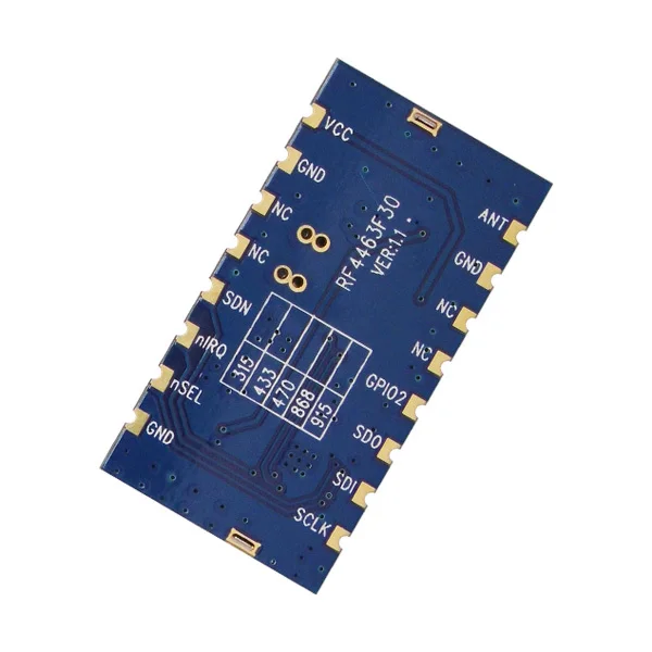 4 teile/los RF4463F30 - 3 km fern RF modul, 1 W 433 mhz 470 mhz Si4463 chip eingebettete RF drahtlose sender empfänger modul