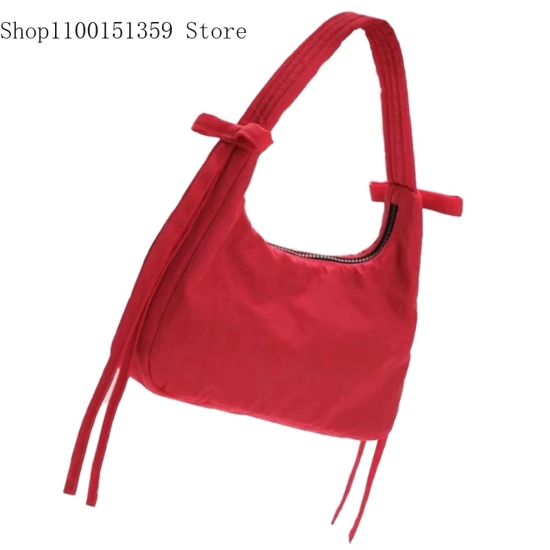 Nylon Bag for Women Casual Handbag Zipper Purse High-end Fashion Bags Female