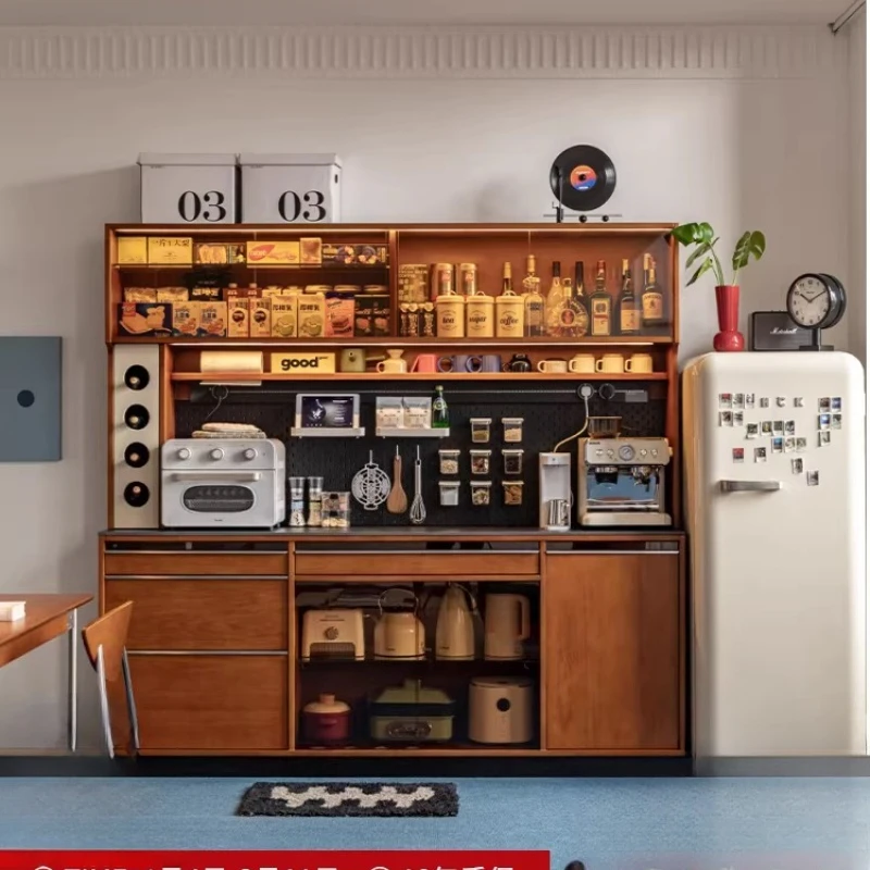 

Dining side cabinet boxwood rock slab against the wall integrated locker living room locker coffee cabinet