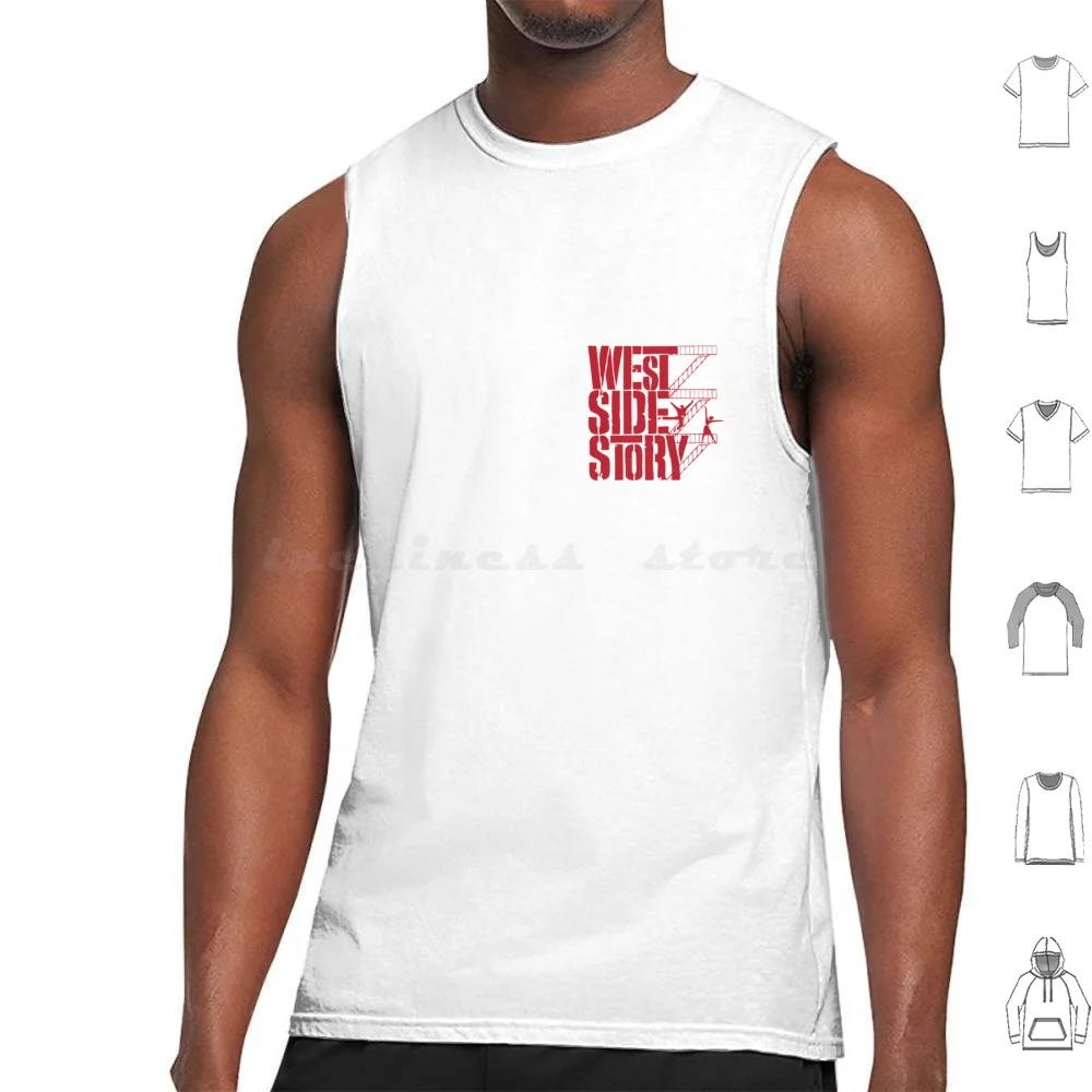 West Side Story Tank Tops Print Cotton Westside Story Logo West Side Story Musical Movie Theater Play Broadway West End