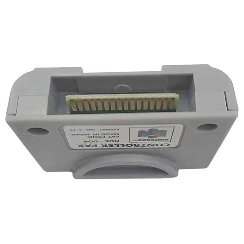 1 buah Cartridge kartu memori ekspansi baru untuk N64 Controller Pak (NUS-004) penggantian menghemat kemajuan Game N64 Anda