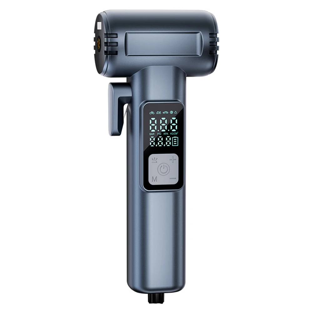 

Встроенный манометр, насос для накачивания шин, автомобильный насос для накачивания шин, емкость аккумулятора 2*2000 мАч, портативный автомобильный насос