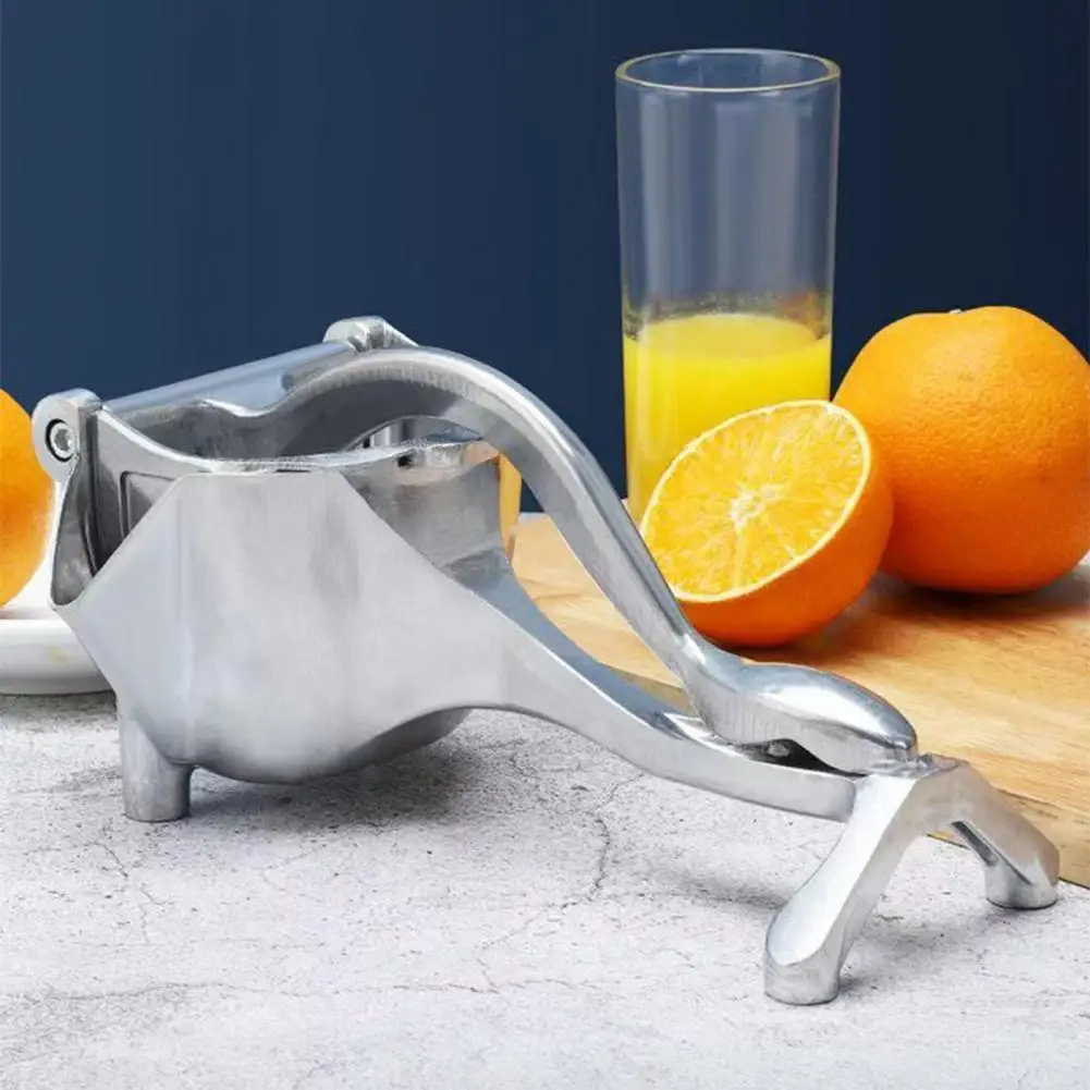 Manual Fruit Juice Press  Aluminum Alloy Lemon Orange Sugar Cane Squeezer Handheld Extractor for Bar Kitchen Fruit Tool