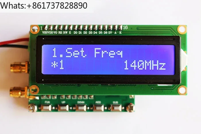 

Radio frequency signal generator with frequency sweep function RF signal generator 140MHz~4.4GHz