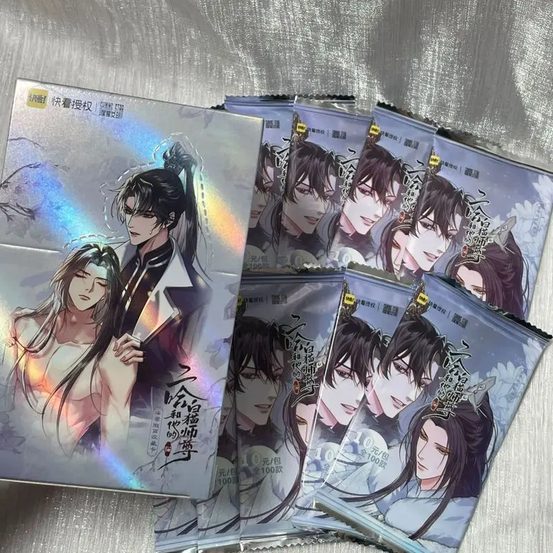 

Лидер продаж Erha And His White Cat Shizun Card Haitang Weiyu Аниме Коллекция периферийных персонажей Игрушки и подарки на складе