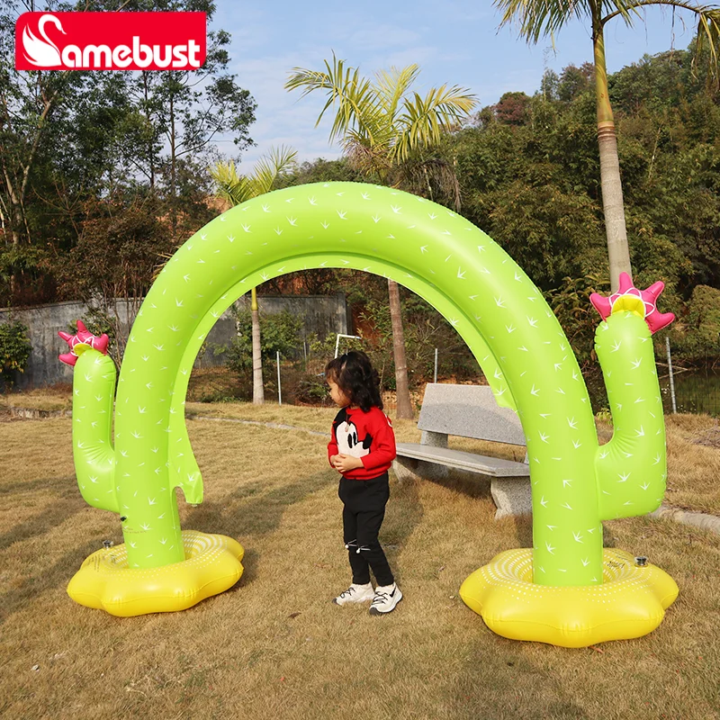 Camebust Spray Mat Pool Wave Kinderwatermat Outdoor Gazon Tuin Sprinkler Watermat Cactus Opblaasbaar Zwembad Spel Speelgoed