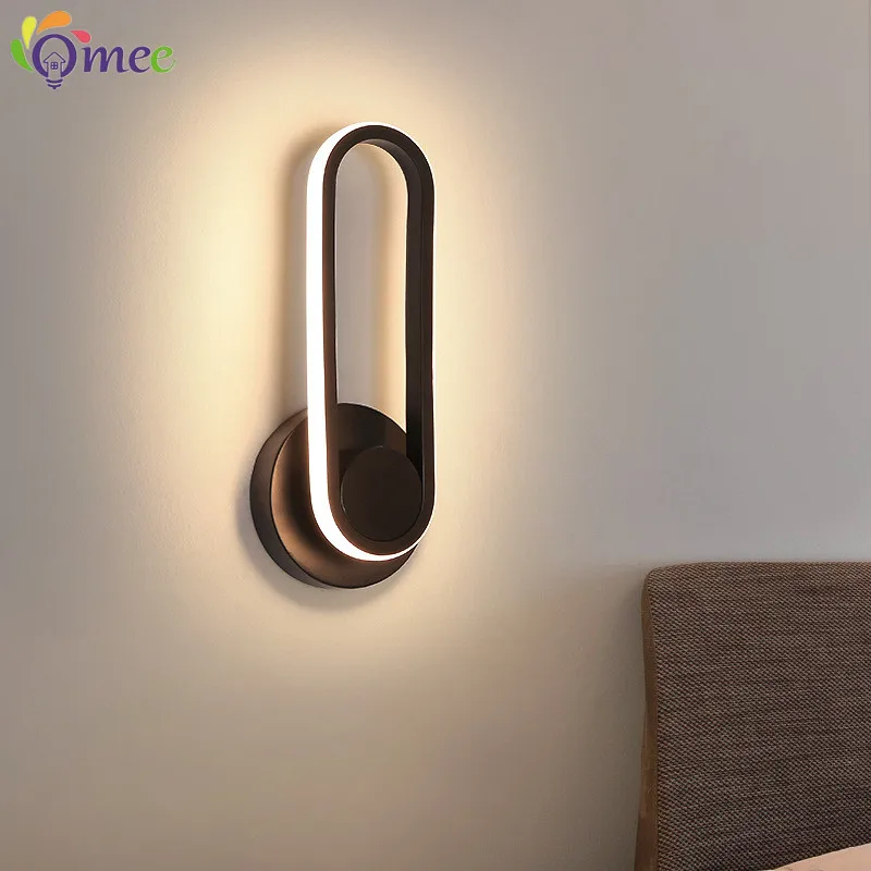 

Modern Wall Lamp Art dec Bedroom Bedside Living Room 110 220V 12W LED sconce Decoration Minimalist Wall Light Indoor Lighting