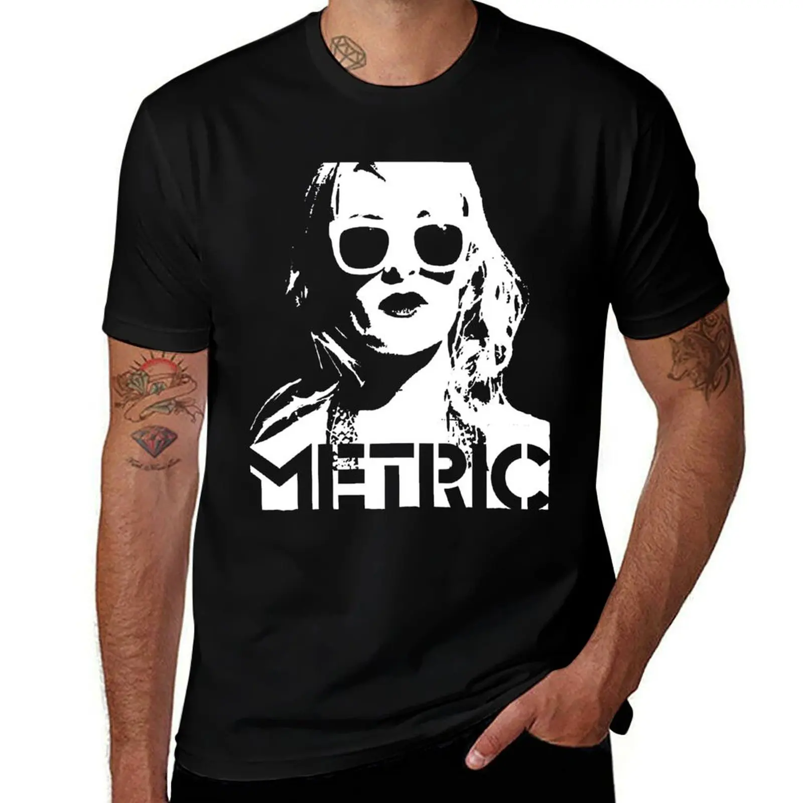 best seller metric band Classic T-Shirt Active Wear Sports T-Shirt for Men
