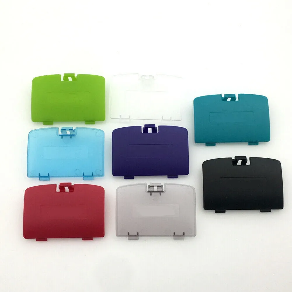 100 PCS Replacement Battery Covers Lid Door For Game Boy Color GBC System Console — 8 Colors