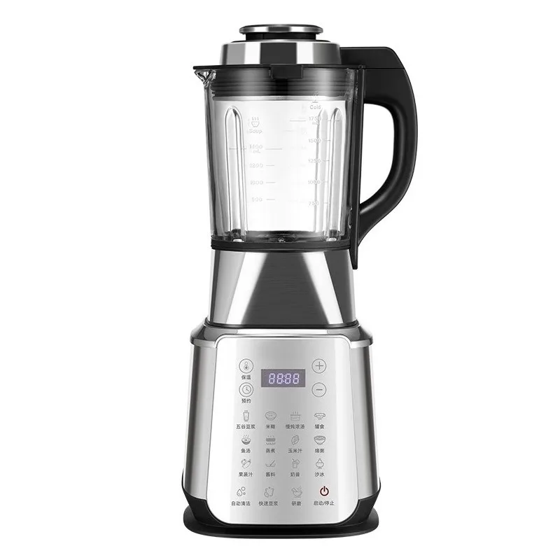 Stainless Steel Heating Blender Household Soymilk Maker Juicer Multifunctional Food Processor For Baby Supplementary Food Making