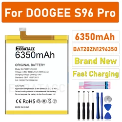 100% Original 6350mAh Battery For DOOGEE S96 Pro Battery 6.22'' Helio Octa Core Rugged Cell Phone S96GT LiIon Batteries